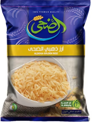 أرز بسمتي ذهبي الضحي 1 كجم
