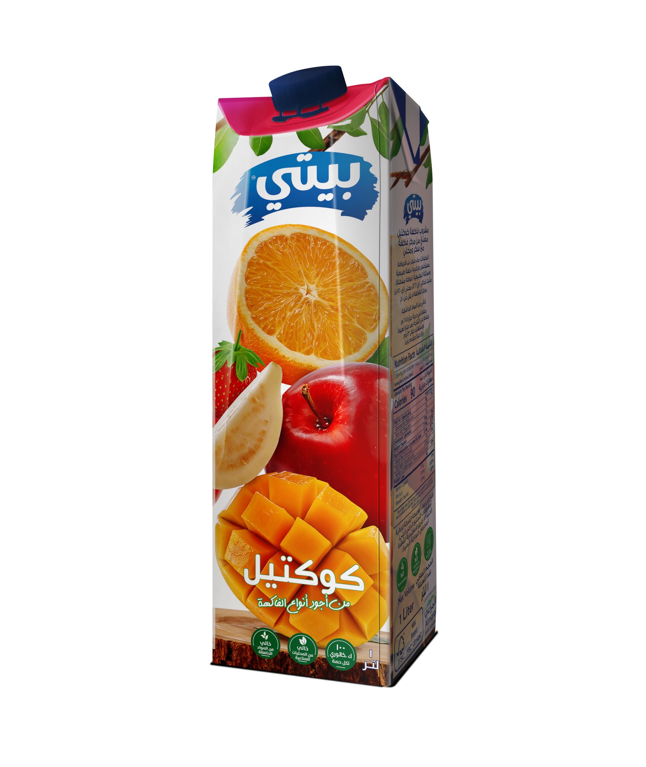 بيتي مشروب كوكتيل  1 لتر