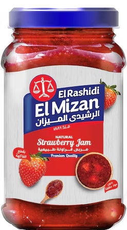 مربى فراولة الرشيدى الميزان 340 جم 