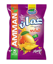 مسحوق شراب مانجو عمان 600 جم 