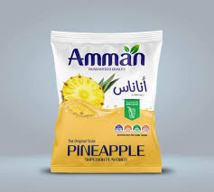 مسحوق شراب اناناس عمان 300 جم 