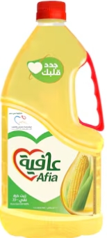 زيت عافيه ذرة 1.6 لتر