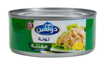 تونه دولفين مفتتة 200  جم