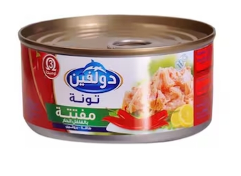 تونه دولفين مفتتة حار200  جم