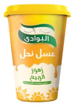 البوادي عسل نحل زهرة الربيع  810 جم