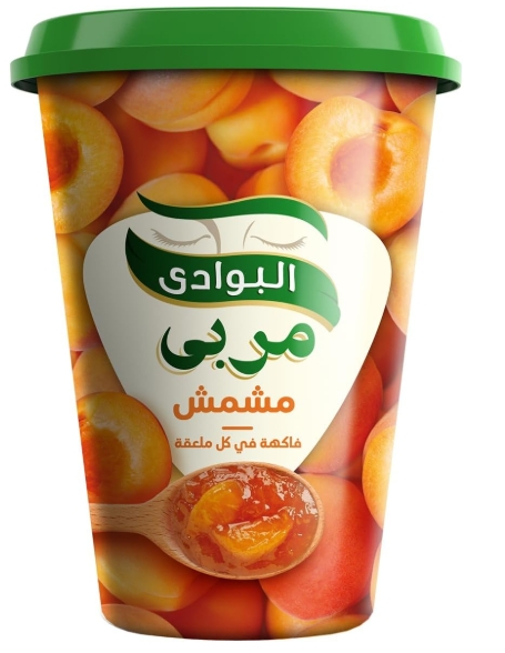 البوادي مربي مشمش 680 جم