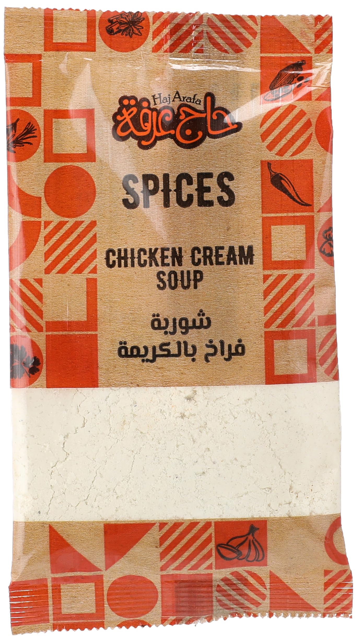 حج عرفه بهارات شربة فراخ بالكريمة 35 جم