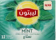 ليبتون نعناع 12 كيس 