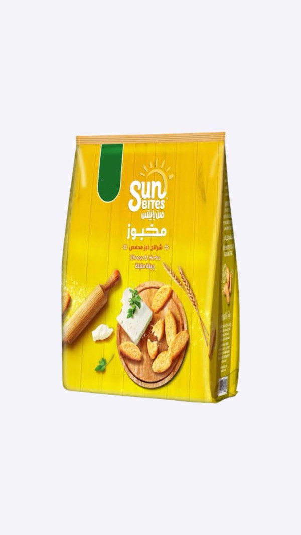 صن بايتس  جبنة متبلة 10 ج