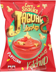 جاجور باف كورن كاتشب   58 جم