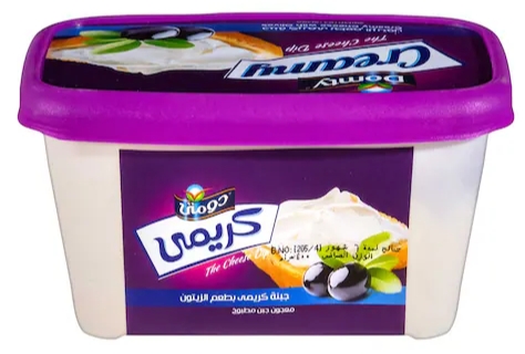 دومتى جبن كريمي زيتون  380 جم