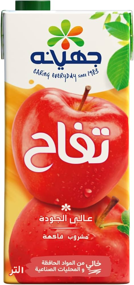 جهينه مشروب تفاح 1 لتر