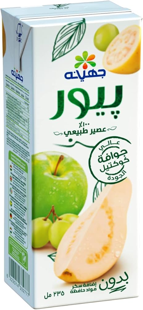 جهينه بيور عصير جوافه كوكتيل 235 مل