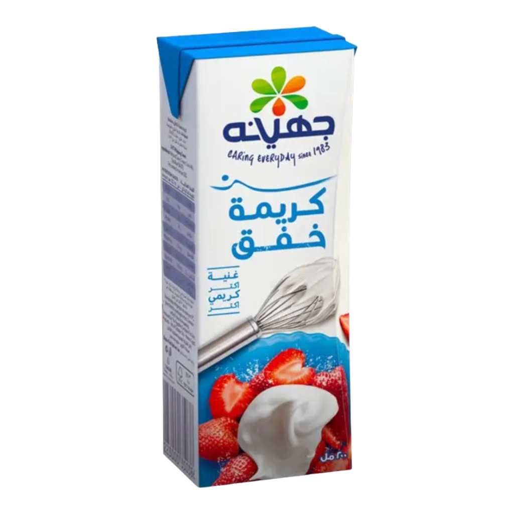 جهينه كريمة للخفق 200 مل 