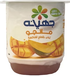 جهينه زبادي قطع  مانجو 105 جم