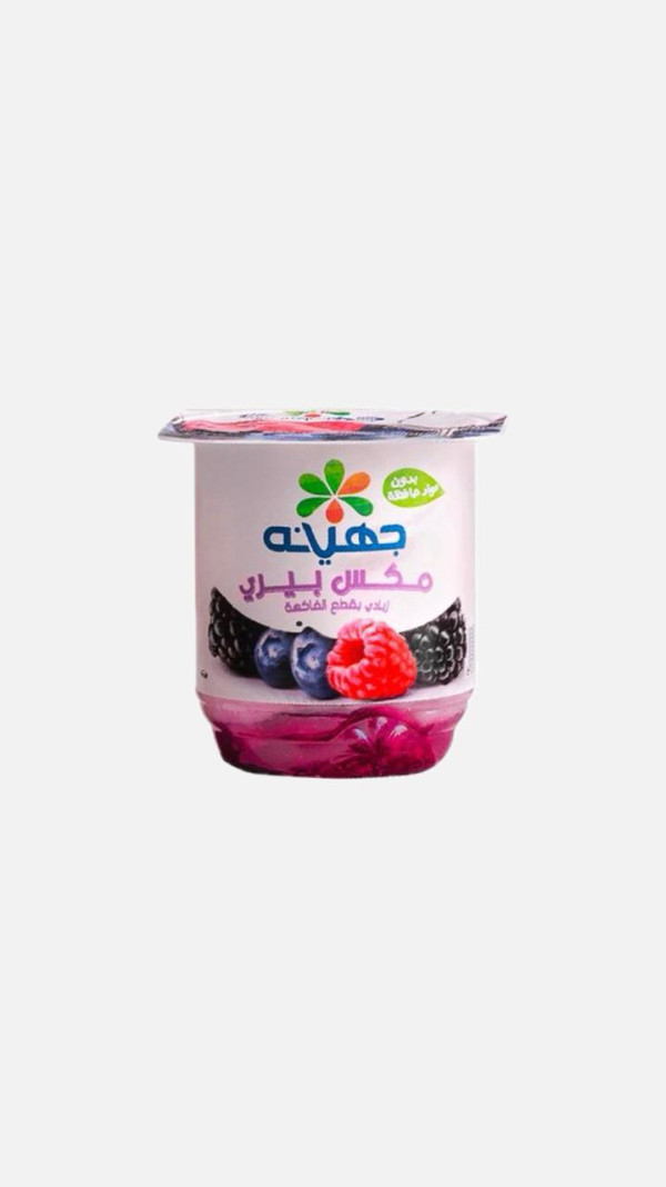 جهينه زبادي قطع  مكس بري 105 جم
