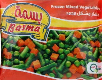 بسمة خضار مشكل 400 جم
