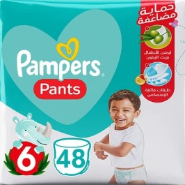 بامبرز مقاس 6 عدد 48 بانتس