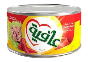 تونه عافيه مفتتة حار 140 جم