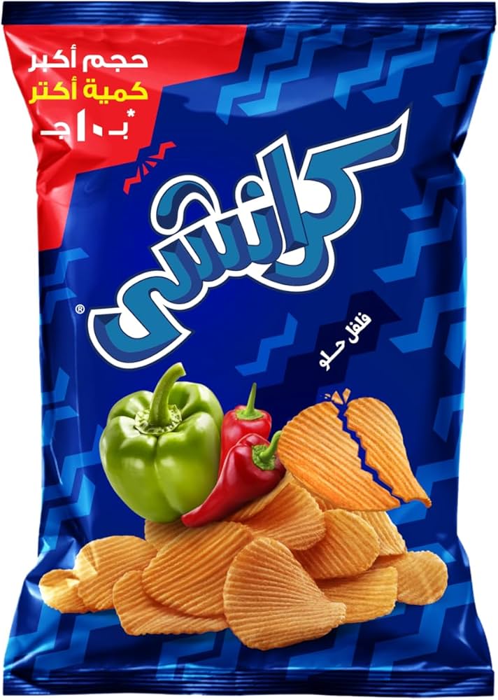 كرانشي فلفل حلو 10 ج